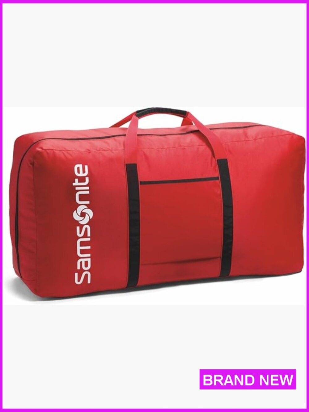 32.5-Inch Oversized Duffel Bag Nylon Lightweight Collapsible Travel Sports Gym